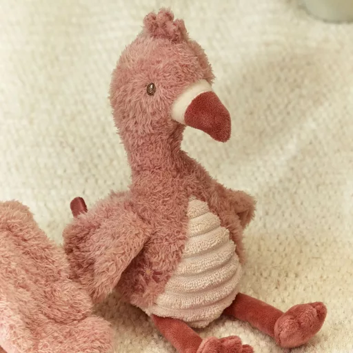 Little Dutch plüss flamingó 17 cm - Safari Friends