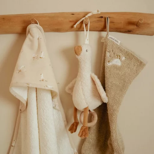 Little Dutch felhúzható zenélő gúnár - Newborn Naturals