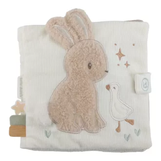 Little Dutch textil babakönyv nagy - Newborn Naturals