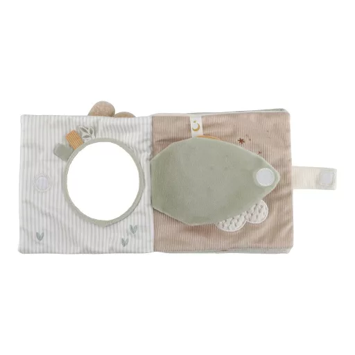 Little Dutch textil babakönyv nagy - Newborn Naturals