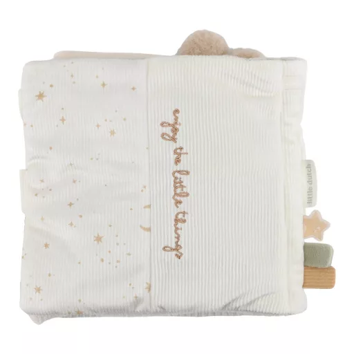Little Dutch textil babakönyv nagy - Newborn Naturals