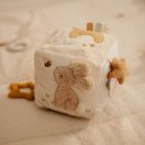 Little Dutch készségfejlesztő plüss kocka - Newborn Naturals
