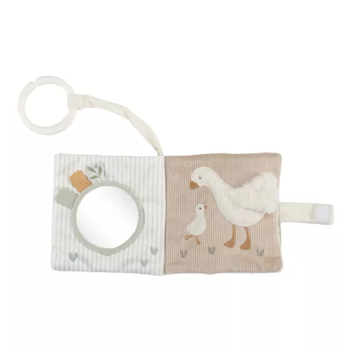 Little Dutch textil babakönyv kicsi - Newborn Naturals