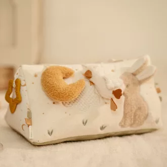   Little Dutch plüss készségfejlesztő háromszög - Newborn Naturals
