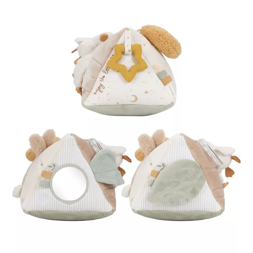 Little Dutch plüss készségfejlesztő háromszög - Newborn Naturals