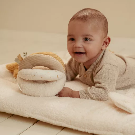 Little Dutch készségfejlesztő plüss labda - Newborn Naturals