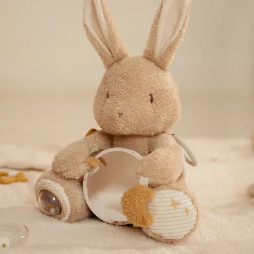 Little Dutch activity plüss nyuszi - Newborn Naturals