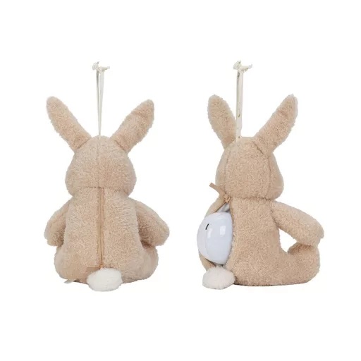 Little Dutch alvást segítő zenélő nyuszi éjjeli fénnyel - Newborn Naturals