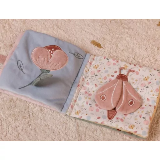 Little Dutch textil babakönyv - virágok&pillangók kicsi