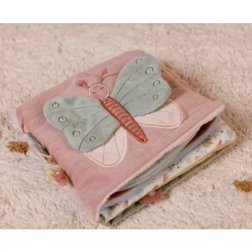 Little Dutch textil babakönyv - virágok&pillangók kicsi