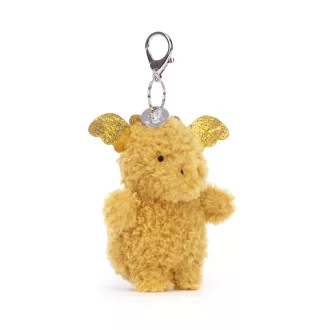 Jellycat kulcstartó - Arany sárkány
