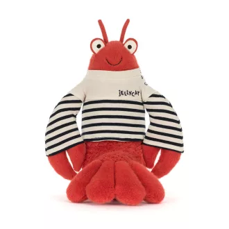 Jellycat plüss - Larry a homár csíkos pulcsiban