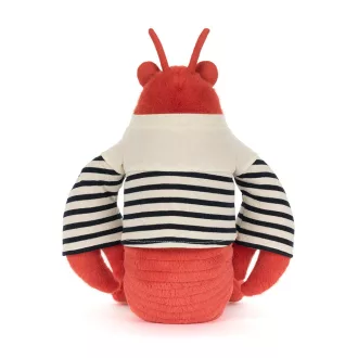 Jellycat plüss - Larry a homár csíkos pulcsiban