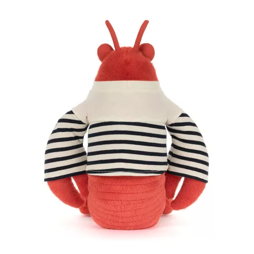 Jellycat plüss - Larry a homár csíkos pulcsiban