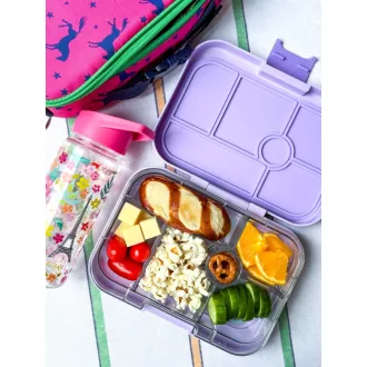 Yumbox Original uzsonnás doboz 6 rekesszel - Lavande Unicorn