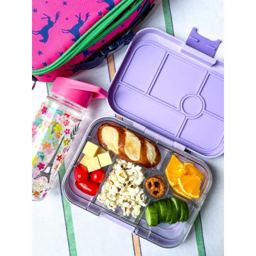 Yumbox Original uzsonnás doboz 6 rekesszel - Lavande Unicorn