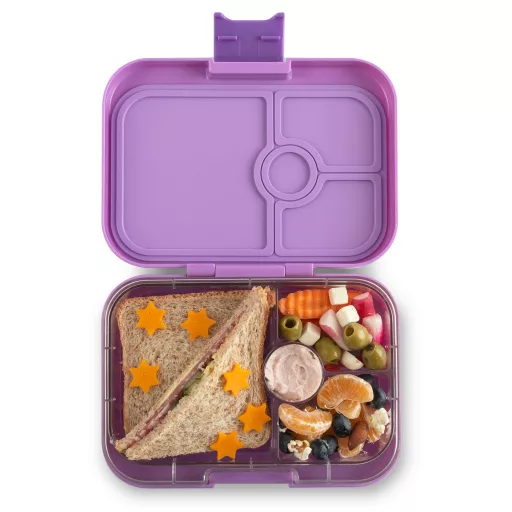 Yumbox Panino uzsonnás doboz 4 rekesszel - Lavande Unicorn