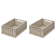Liewood Weston 2db-os közepes tároló láda - Sandy
