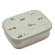 Liewood Arthur fém uzsonnás doboz - Vehicles