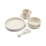 Liewood Vivi szilikon étkészlet - Peach