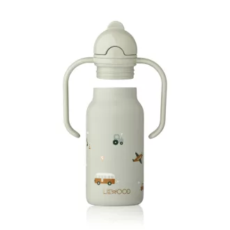 Liewood Kimmie szívószálas itatókulacs - Vehicles