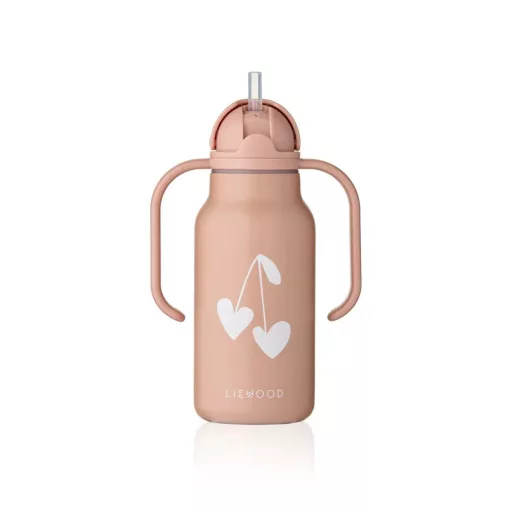 Liewood Kimmie szívószálas itatókulacs 250 ml - Sweethearts
