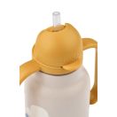 Liewood Kimmie szívószálas itatókulacs 250 ml - Around the world