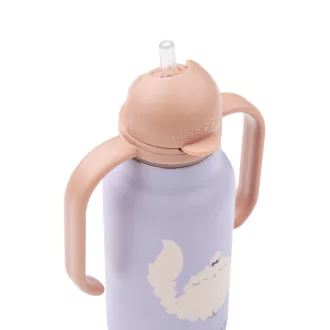 Liewood Kimmie szívószálas itatókulacs 250 ml - Cat