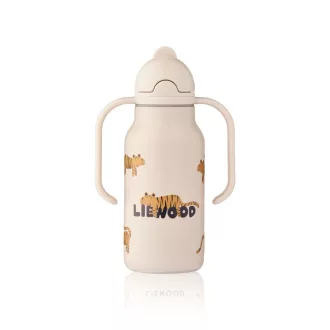 Liewood Kimmie szívószálas itatókulacs 250 ml - Tiger