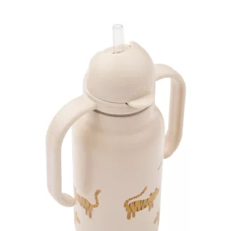 Liewood Kimmie szívószálas itatókulacs 250 ml - Tiger