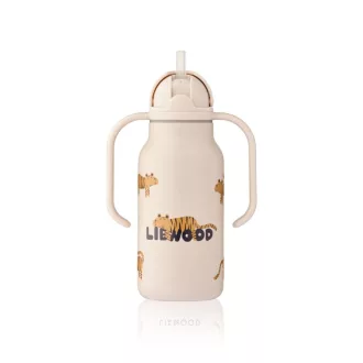 Liewood Kimmie szívószálas itatókulacs 250 ml - Tiger