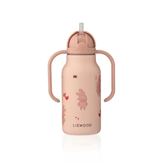   Liewood Kimmie szívószálas itatókulacs 250 ml - Wild child