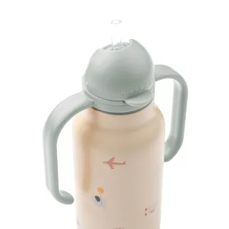 Liewood Kimmie szívószálas itatókulacs 250 ml - Flying