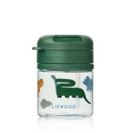 Liewood Pavia tritan szívószálas pohár 280ml - Dinosaurs