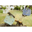 Liewood - Samantha strandkosár charmokkal - Dusty lavender