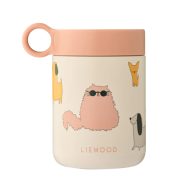 Liewood Kiani ételtároló - Cats and Dogs