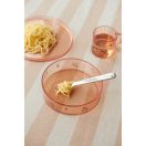 Liewood Siva tritan mintás gyerek étkészlet - Peach