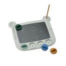 Liewood Venzora rajztábla nyomdákkal - Dove blue