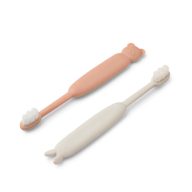 Liewood Fabio baba fogkefe 2 db-os szett - Sany/Pale tuscany