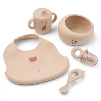 Liewood Mileah étkészlet szett - Apple blossom