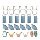 Liewood Cassian vízi pálya - Beach blue