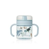 Liewood Kylo tritan csöpögésmentes pohár - Sea creature