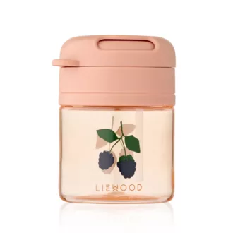 Liewood Pavia tritan szívószálas pohár 280 ml - Berry