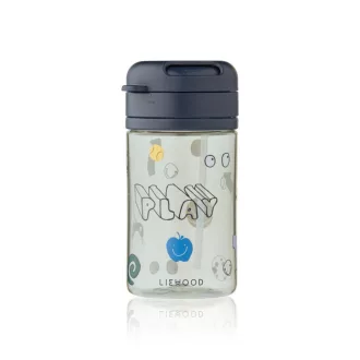 Liewood Pavia tritan szívószáras pohár 500 ml - Play