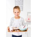 Petit monkey melamin pohár - Kék macis