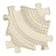 Muffik twister puzzle bézs - kemény