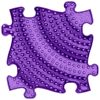 Muffik twister puzzle lila - kemény