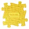 Muffik puzzle sárga - kemény