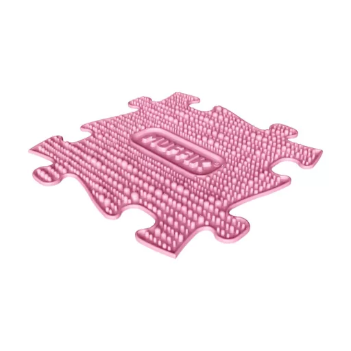 Muffik puzzle pasztell rózsaszín - puha