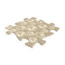 Muffik rét puzzle bézs - puha